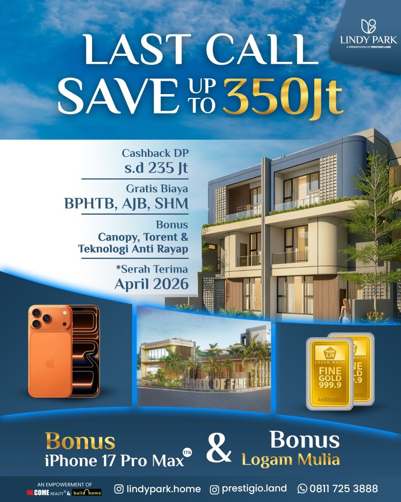 Promo Lindy Park November